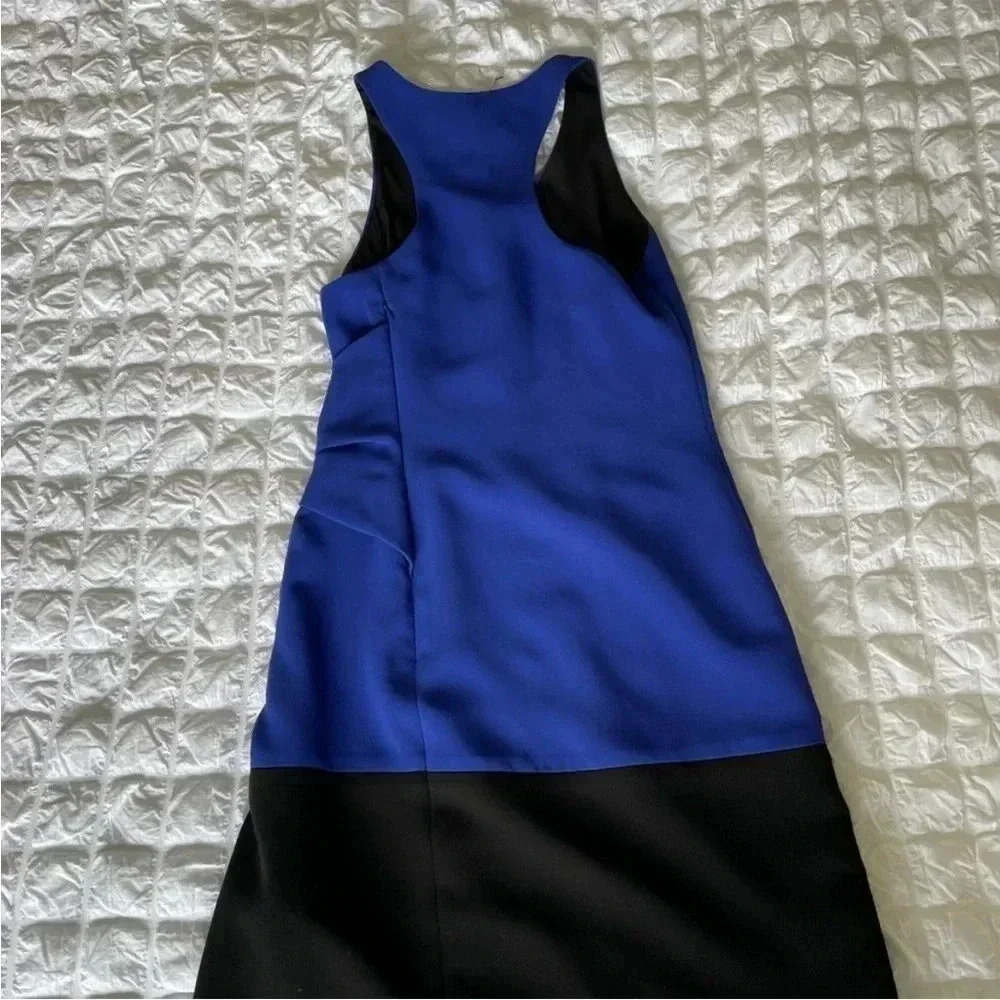 Alexander Wang Cabolt Blue Color Block Mini Dress - image 7